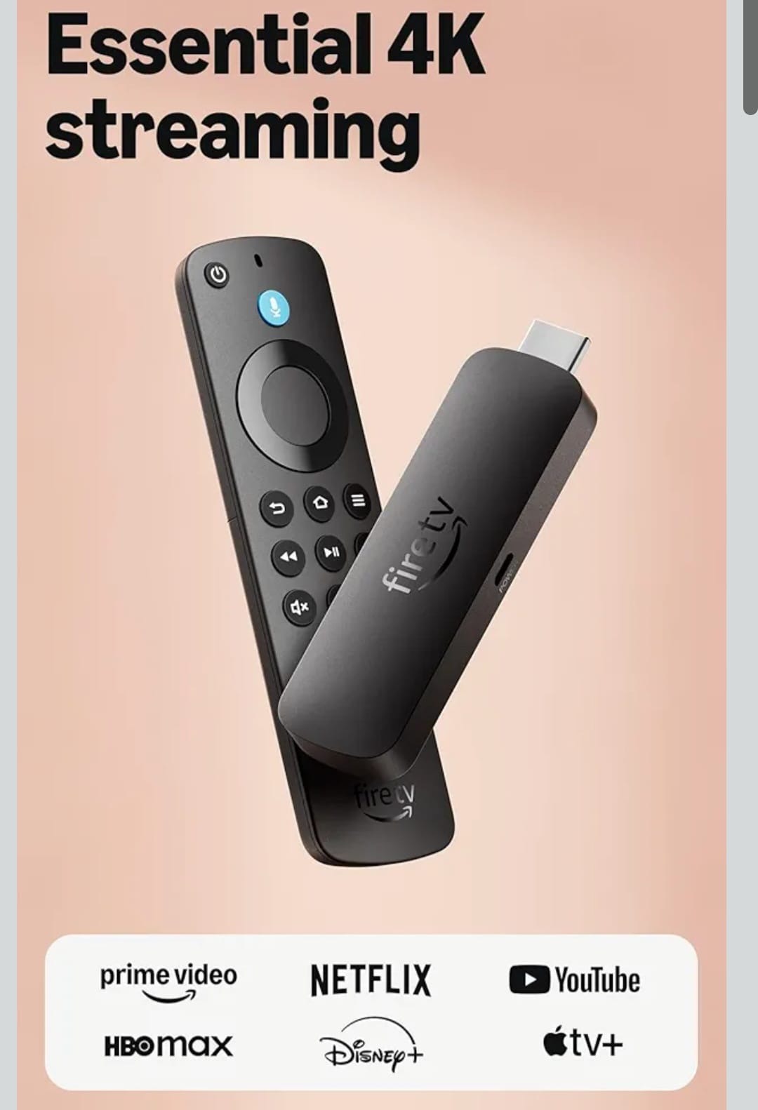 Fire TV Stick 4K